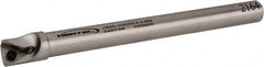 Hertel - 0.668" Min Bore Diam, 6" OAL, 1/2" Shank Diam, HBBS Indexable Boring Bar - 4-1/2" Max Bore Depth, TD.., TP.. Insert, Screw Holding Method - Caliber Tooling