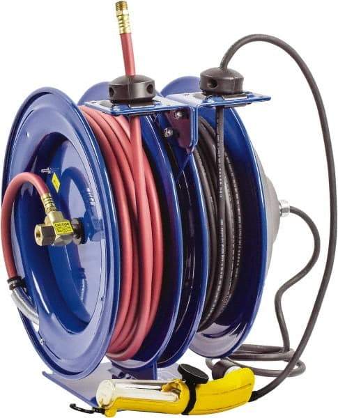 CoxReels - 50' Spring Retractable Hose Reel - 300 psi, Hose Included - Caliber Tooling