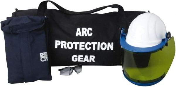 PRO-SAFE - Size M, 2 HRC, Arc Flash Clothing Kit - 12 cal per Sq cm, Hard Cap Protection - Caliber Tooling