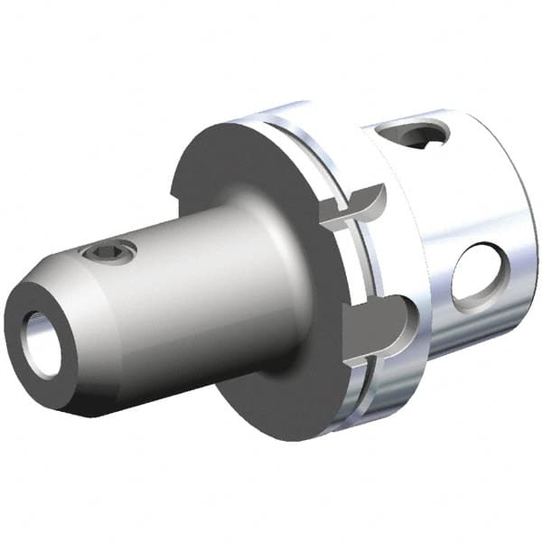 Kennametal - 0.4724" Inside Hole Diam, 3-15/16" Projection, Whistle Notch Adapter - 1.6339" Body Diam, Modular Connection Shank, Through Coolant - Exact Industrial Supply