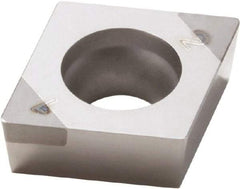 Seco - CCGW432 B Grade CBN010 CBN Turning Insert - 80° Diamond, 1/2" Inscr Circle, 3/16" Thick, 1/32" Corner Radius - Caliber Tooling