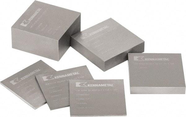 Kennametal - 4-1/8 Inch Square EDM Block - 1.004 Inch Thick - Caliber Tooling