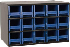 Akro-Mils - 15 Drawer, Small Parts Cabinet - 11" Deep x 17" Wide x 11" High - Caliber Tooling