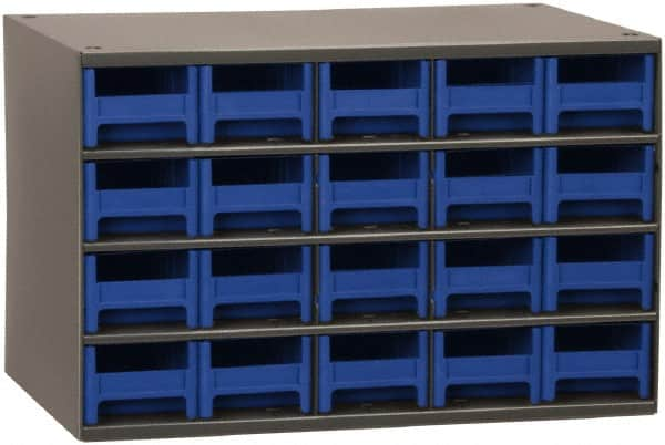 Akro-Mils - 20 Drawer, Small Parts Cabinet - 11" Deep x 17" Wide x 11" High - Caliber Tooling