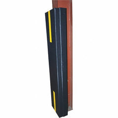 Vestil - 6" High, Column Protector - Fits 8" Columns, Black - Caliber Tooling