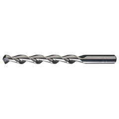 9/32 RHS / RHC HSS 135 Degree Split Point Deep Hole Parabolic Drill - Bright - Exact Industrial Supply