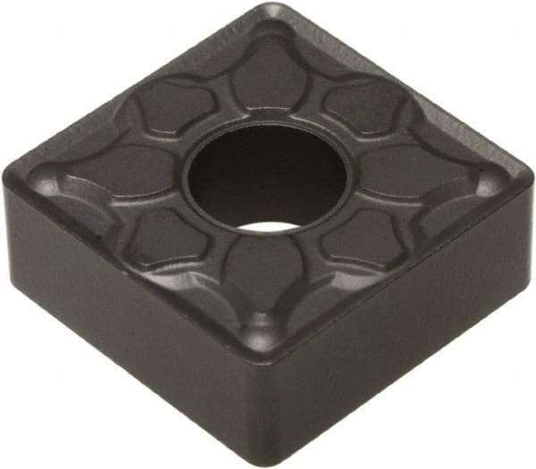 Hertel - SNMG432 LR Grade HC1150T Carbide Turning Insert - Proprietary Finish, 90° Square, 1/2" Inscr Circle, 3/16" Thick, 1/32" Corner Radius - Caliber Tooling