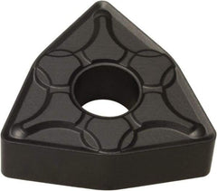 Hertel - WNMG331 LR Grade HC1150T Carbide Turning Insert - 80° Trigon, 3/8" Inscr Circle, 3/16" Thick, 1/64" Corner Radius - Caliber Tooling