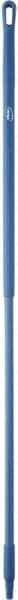 Vikan - 59 x 1-1/4" Fiberglass Squeegee Handle - European Threaded Connection, Blue - Caliber Tooling