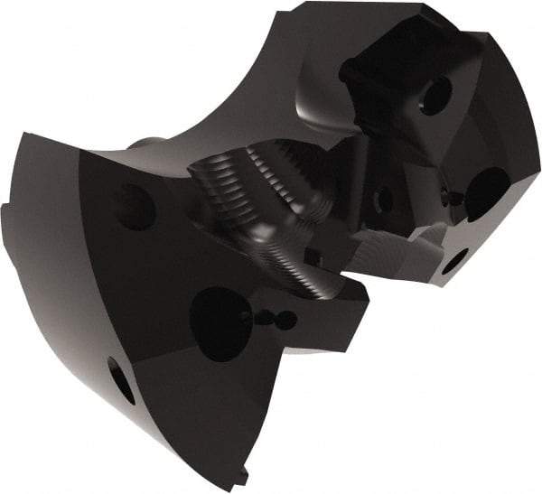 Allied Machine and Engineering - Series APX 57, 60mm Max Diam Pilot Insert Drill Head - GEN3SYS 22 Pilot Drill, 15/16" Pilot Drill Diam, 2 Nonpilot Inserts - Caliber Tooling