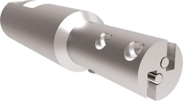 Allied Machine and Engineering - 0.932 (Straight), 1.065 (Tapered)" Cut Diam, 1" Shank Diam, Internal/External Indexable Thread Mill - Multiple Insert Styles, 38.1mm Insert Size, Toolholder Style THP, 4 1/2" OAL - Caliber Tooling