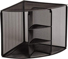 Rolodex - Black Desk Top Organizer - Mesh Metal - Caliber Tooling