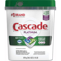 Dish Detergent; Form: Powder; Gel; Container Type: Tub; Container Size (oz.): 34.50; Scent: Fresh; For Use With: ActionPacs