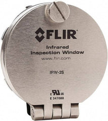 FLIR - 50mm (1.97\x94) Diam, Infrared Viewing Window - 2mm (0.08") Thickness, Use with Thermal Imagers - Caliber Tooling