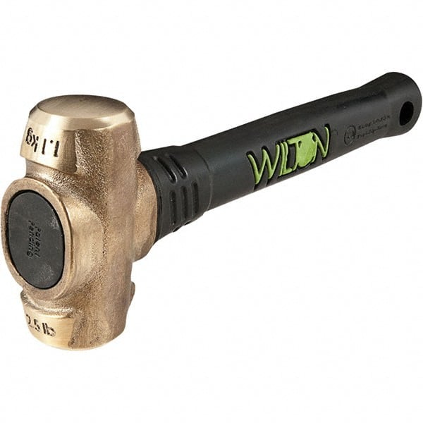 Wilton - Non-Sparking Hammers Tool Type: Brass Hammer Head Material: Brass - Caliber Tooling