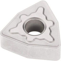 Seco - WNMG433 MR7 Grade TP1501 Carbide Turning Insert - Al2O3 Finish, 80° Trigon, 1/2" Inscr Circle, 3/16" Thick, 3/64" Corner Radius - Caliber Tooling