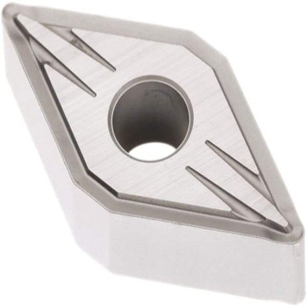 Seco - DNMG441 FF2 Grade TP1501 Carbide Turning Insert - Al2O3 Finish, 55° Diamond, 1/2" Inscr Circle, 1/4" Thick, 1/64" Corner Radius - Caliber Tooling