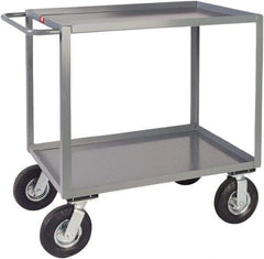 Jamco - 1,200 Lb Capacity, 24" Wide x 36" Long x 39" High Heavy Duty Service Cart - 2 Shelf, Steel - Caliber Tooling