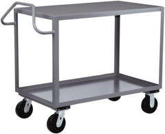 Jamco - 2,400 Lb Capacity, 30" Wide x 48" Long x 36" High Heavy Duty Service Cart - 2 Shelf, Steel - Caliber Tooling