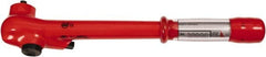 Wiha - 3/8" Drive Insulated Torque Wrench - 5 N/m to 50 N/m Torque, 14-1/2" OAL - Caliber Tooling