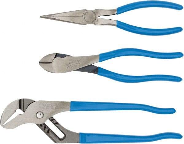 Channellock - 3 Piece Combination Plier Set - Comes in Display Card - Caliber Tooling