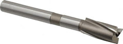 Cleveland - 23/32" Diam, 1/2" Shank, Diam, 3 Flutes, Straight Shank, Interchangeable Pilot Counterbore - Caliber Tooling