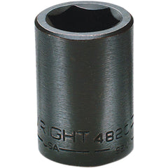 Wright Tool & Forge - Impact Sockets; Drive Size: 1/2 ; Size (Inch): 1 ; Type: Standard ; Style: Impact Socket ; Style: Impact Socket ; Style: Impact Socket - Exact Industrial Supply