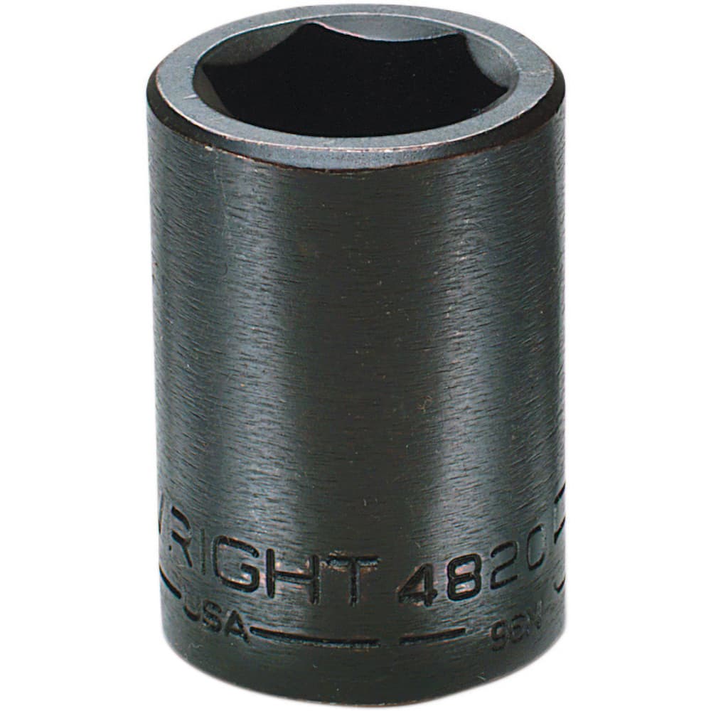 Wright Tool & Forge - Impact Sockets; Drive Size: 1/2 ; Size (Inch): 5/8 ; Type: Standard ; Style: Impact Socket ; Style: Impact Socket ; Style: Impact Socket - Exact Industrial Supply