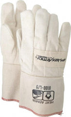 HexArmor - Size L Cotton Lined Hot Mill Glove - 13" OAL, Safety Cuff - Caliber Tooling