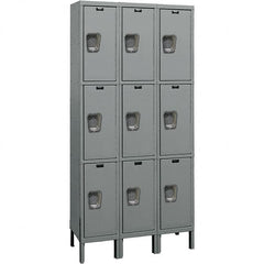 Hallowell - 9 Door, 3 Tier, Premium Wardrobe Lockers - Caliber Tooling