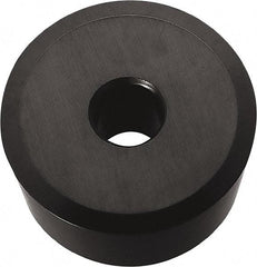 Kyocera - RCMA66 Grade A66N Ceramic Turning Insert - TiN Finish, Round, 3/4" Inscr Circle, 3/8" Thick - Caliber Tooling