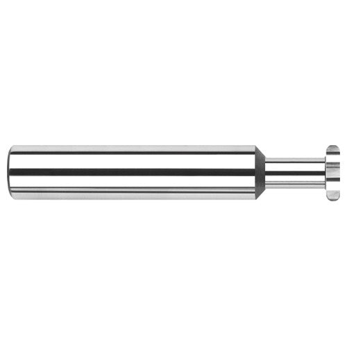 ‎0.5000″ (1/2″) Cutter Diameter × 0.0625″ (1/16″) Radius × 1.5000″ (1-1/2″) Neck Length Carbide Full Radius Standard Keyseat Cutter, 6 Flutes - Exact Industrial Supply