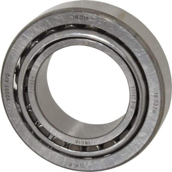 SKF - 35mm Bore Diam, 62mm OD, 18mm Wide, Tapered Roller Bearing - 42,900 N Dynamic Load Capacity, 54,000 N Static Load Capacity - Caliber Tooling