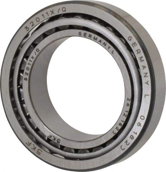 SKF - 55mm Bore Diam, 90mm OD, 23mm Wide, Tapered Roller Bearing - 80,900 N Dynamic Load Capacity, 116,000 N Static Load Capacity - Caliber Tooling