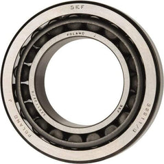 SKF - 55mm Bore Diam, 100mm OD, 26.75mm Wide, Tapered Roller Bearing - 106,000 N Dynamic Load Capacity, 129,000 N Static Load Capacity - Caliber Tooling