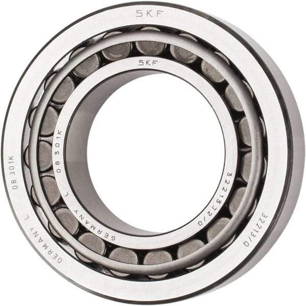 SKF - 65mm Bore Diam, 120mm OD, 32.75mm Wide, Tapered Roller Bearing - 151,000 N Dynamic Load Capacity, 193,000 N Static Load Capacity - Caliber Tooling