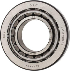 SKF - 70mm Bore Diam, 150mm OD, 38mm Wide, Tapered Roller Bearing - 187,000 N Dynamic Load Capacity, 220,000 N Static Load Capacity - Caliber Tooling