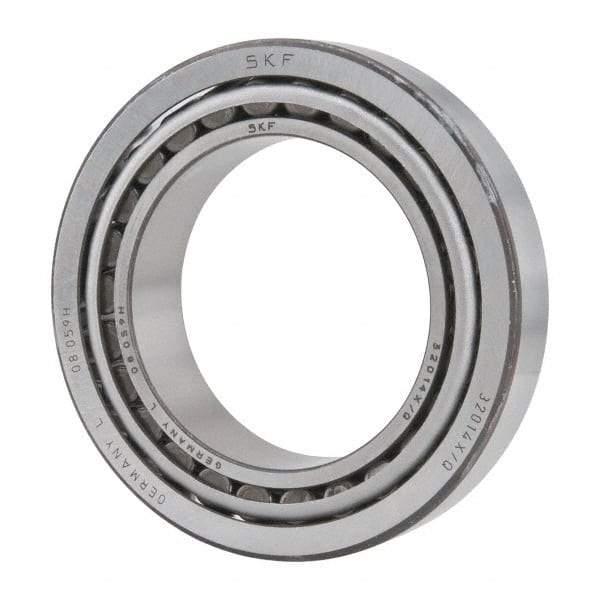 SKF - 70mm Bore Diam, 110mm OD, 25mm Wide, Tapered Roller Bearing - 101,000 N Dynamic Load Capacity, 153,000 N Static Load Capacity - Caliber Tooling