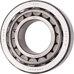 SKF - 70mm Bore Diam, 150mm OD, 54mm Wide, Tapered Roller Bearing - 297,000 N Dynamic Load Capacity, 380,000 N Static Load Capacity - Caliber Tooling