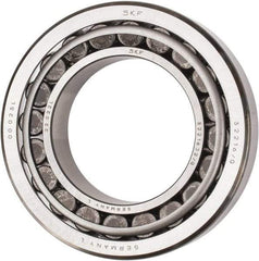 SKF - 80mm Bore Diam, 140mm OD, 35.25mm Wide, Tapered Roller Bearing - 187,000 N Dynamic Load Capacity, 245,000 N Static Load Capacity - Caliber Tooling