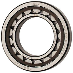 SKF - 55mm Bore Diam, 100mm Outside Diam, 21mm Wide Cylindrical Roller Bearing - 84,200 N Dynamic Capacity, 95,000 Lbs. Static Capacity - Caliber Tooling