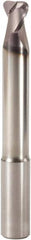 Seco - 16mm, 2 Flute, Single End, Solid Carbide, 3.1mm Corner Radius End Mill - 100mm OAL, 30° Helix, Right Hand Flute, 18mm LOC, Right Hand Cut, 45mm Extended Reach - Caliber Tooling