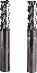 Seco - 12mm, 3 Flute, Single End, Solid Carbide, 0.2mm Corner Radius End Mill - 75mm OAL, 50° Helix, Right Hand Flute, 25mm LOC, Right Hand Cut - Caliber Tooling