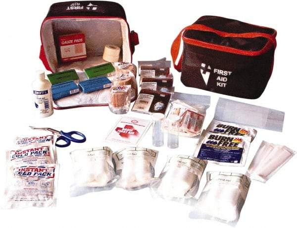 Ability One - 81 Piece, 8 Person, Burn Aid First Aid Kit - Nylon Bag - Caliber Tooling