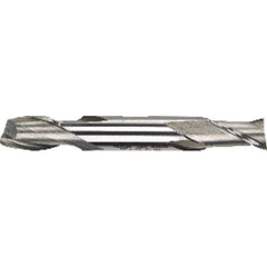 ‎3/16″ Dia. × 3/8″ Shank × 7/16″ DOC × 3-1/4″ OAL, HSS, Uncoated, 2 Flute, 30° Helix, Plain, External, Center Cutting, Solid End Mill Series/List #1896G - Exact Industrial Supply