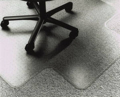 Ability One - 60" Long x 60" Wide, Chair Mat - Single Lip, Straight Edge Style - Caliber Tooling