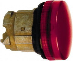 Schneider Electric - Red Lens Pilot Light - Round Lens, Shock Resistant, Vibration Resistant, Water Resistant - Caliber Tooling