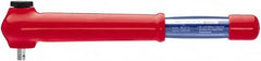 Knipex - 1/2" Drive, Insulated Torque Wrench - 15-5/32" OAL - Caliber Tooling