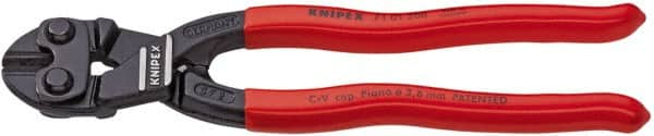 Knipex - 8" OAL, 13/64" Capacity, Bolt Cutter Pliers - Wire Cutter Pliers - Caliber Tooling