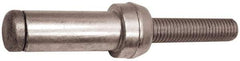 Marson - Button Head Steel Structural Blind Rivet - Steel Mandrel, 0.22" to 0.281" Grip, 0.38" Head Diam, 0.277" to 0.292" Hole Diam, 1/4" Body Diam - Caliber Tooling